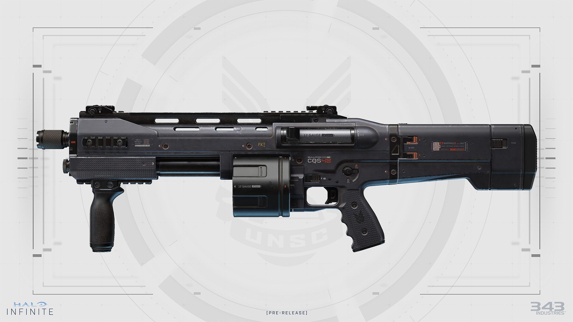 CQS48 Bulldog, a new Halo Infinite weapon