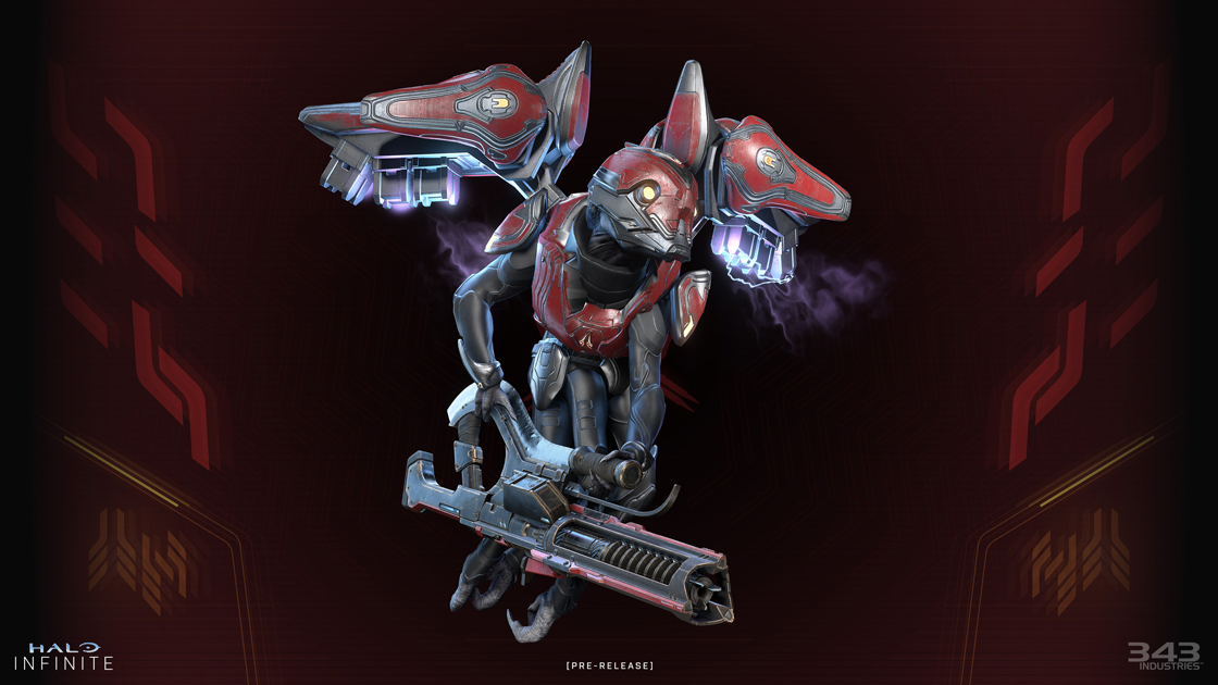 Render of a new species you'll encounter on Zeta Halo - the Skimmer.