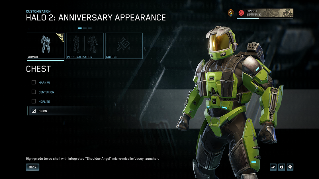 Party like it's 1999 in Halo 2: Anniversary with the "Orion" set! 