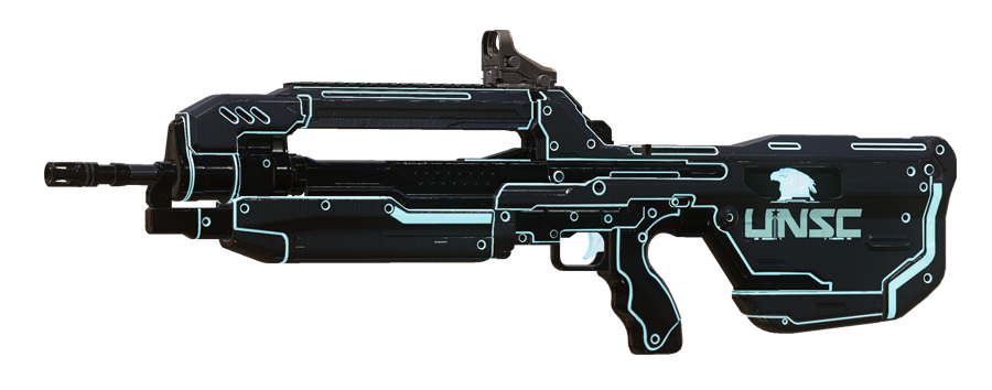 steel assault rifle skin