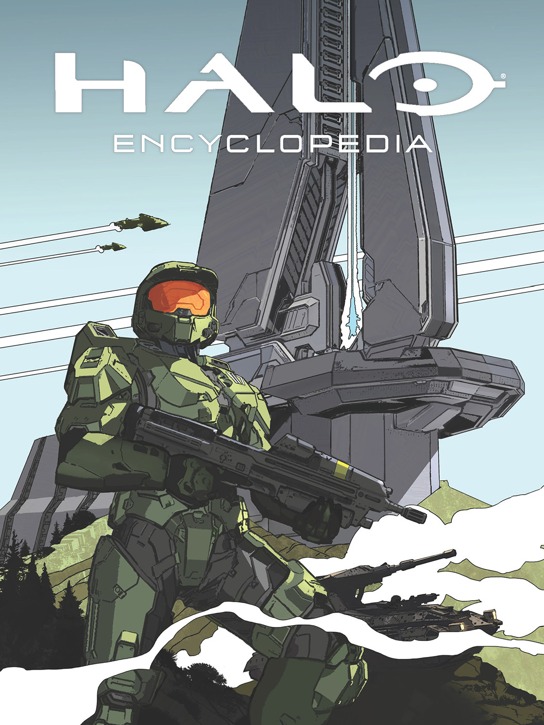 Halo Encyclopedia original artwork