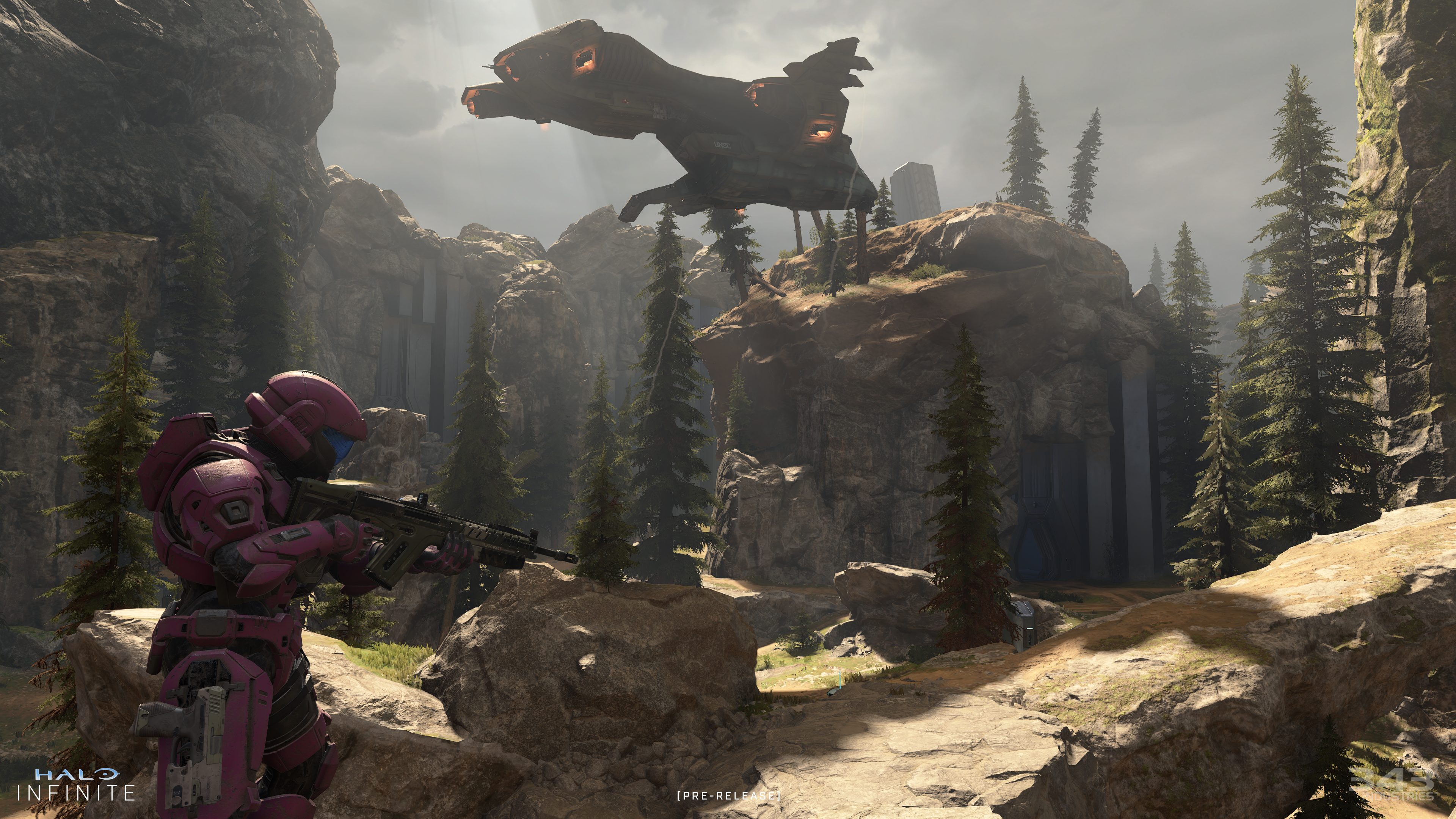 See Master Chief Jump From The Pelican In The Leveled Up Halo Series Trailer