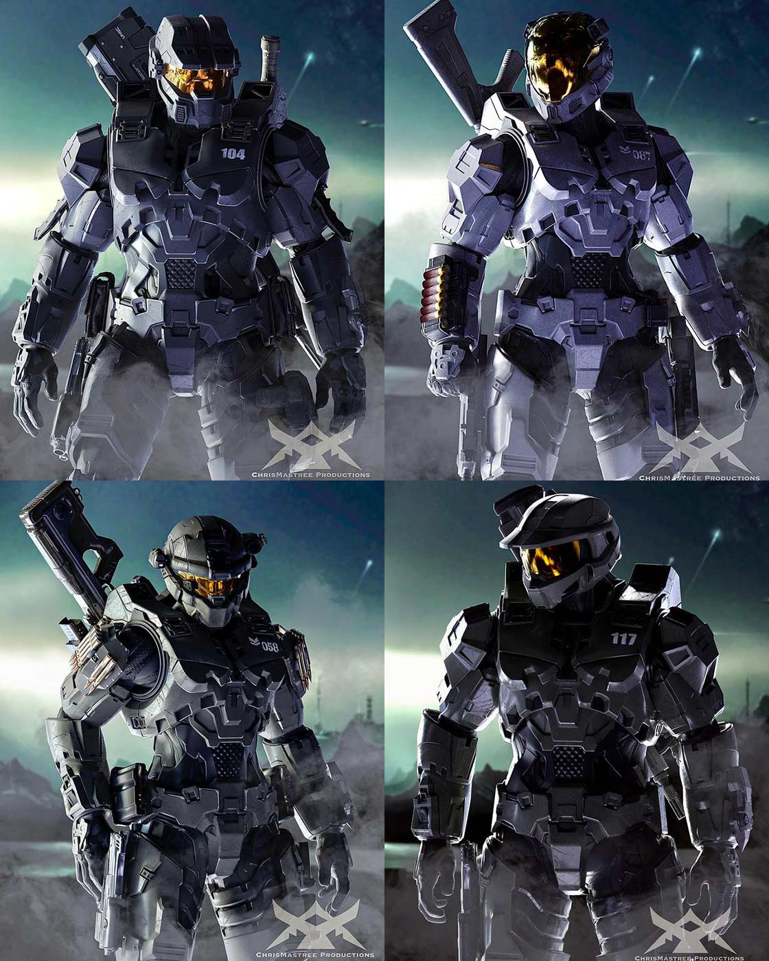 ArtStation - Fred- 104 early concept for Halo 5