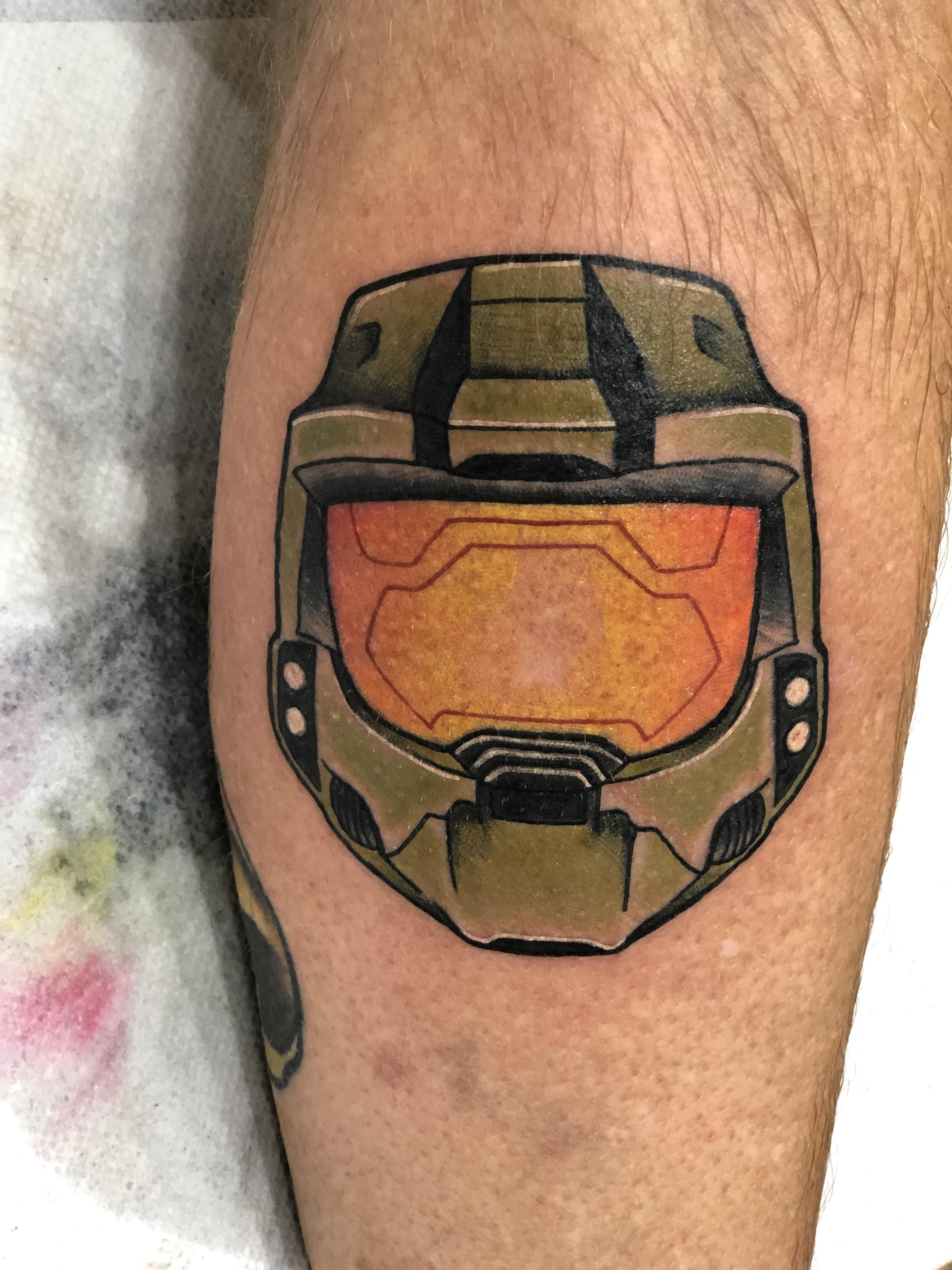 Helmet Master Chief Drawing Helmet