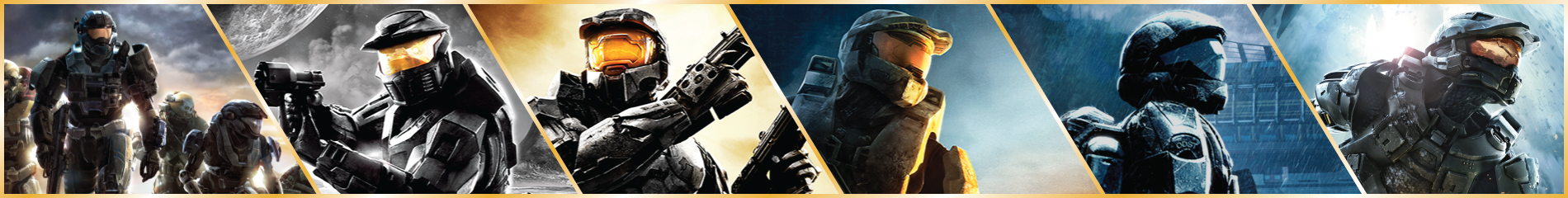 Banner timeline of Master Chief Collection