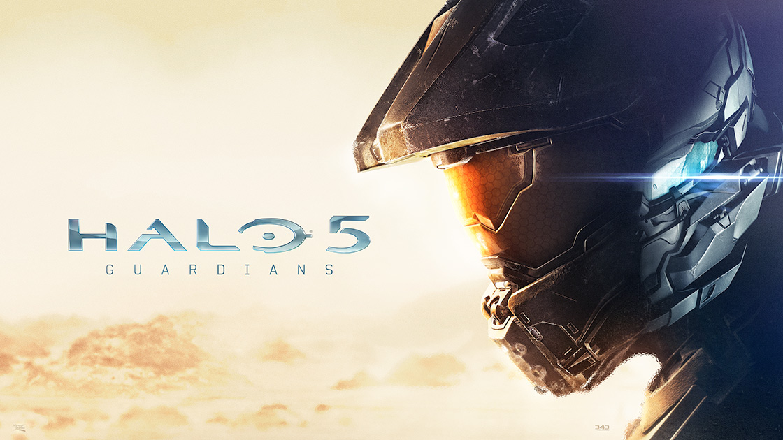 Halo 5 Guardians image with Chief and Locke on the right side