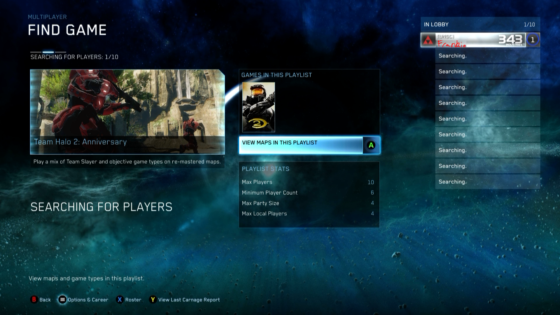 matchmaking halo mcc