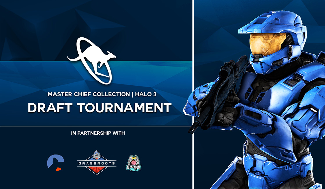 Draft tournemnt social asset for Master Chief Collection Halo 3