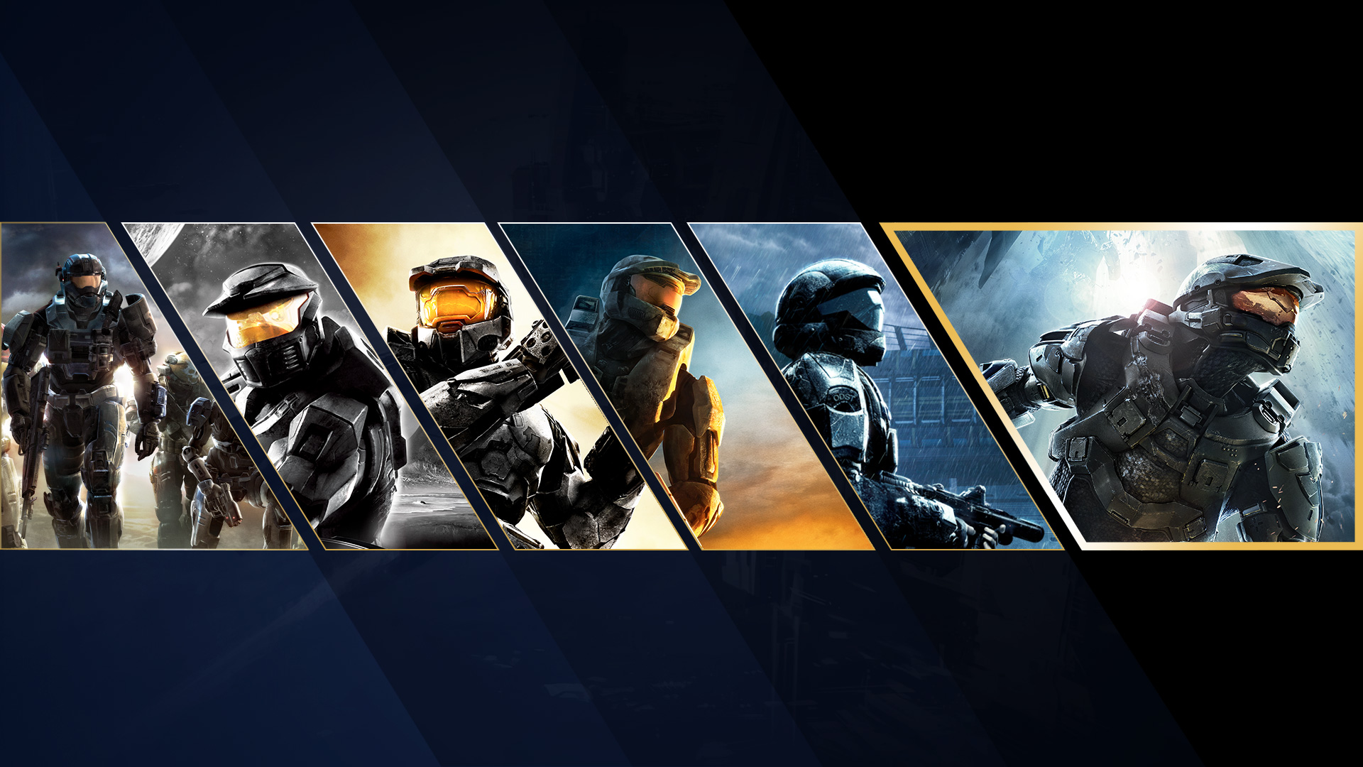 master chief collection all games