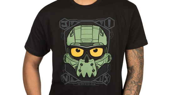 J!NX Halo Spartan Skully Tee